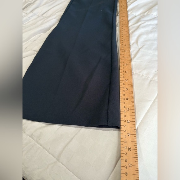 Urban Outfitters side zip size 2 wide leg flare black dress pants - Picture 4 of 9